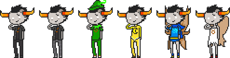 Ministrife sprites of Tavros.